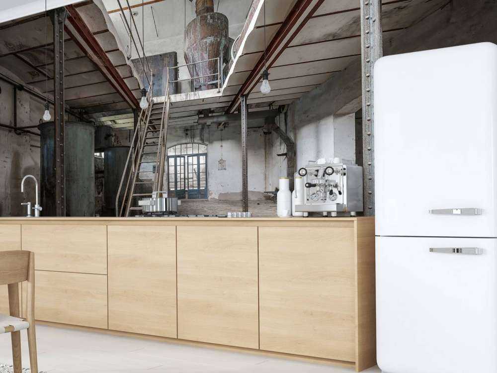 Övergiven gammal fabrik