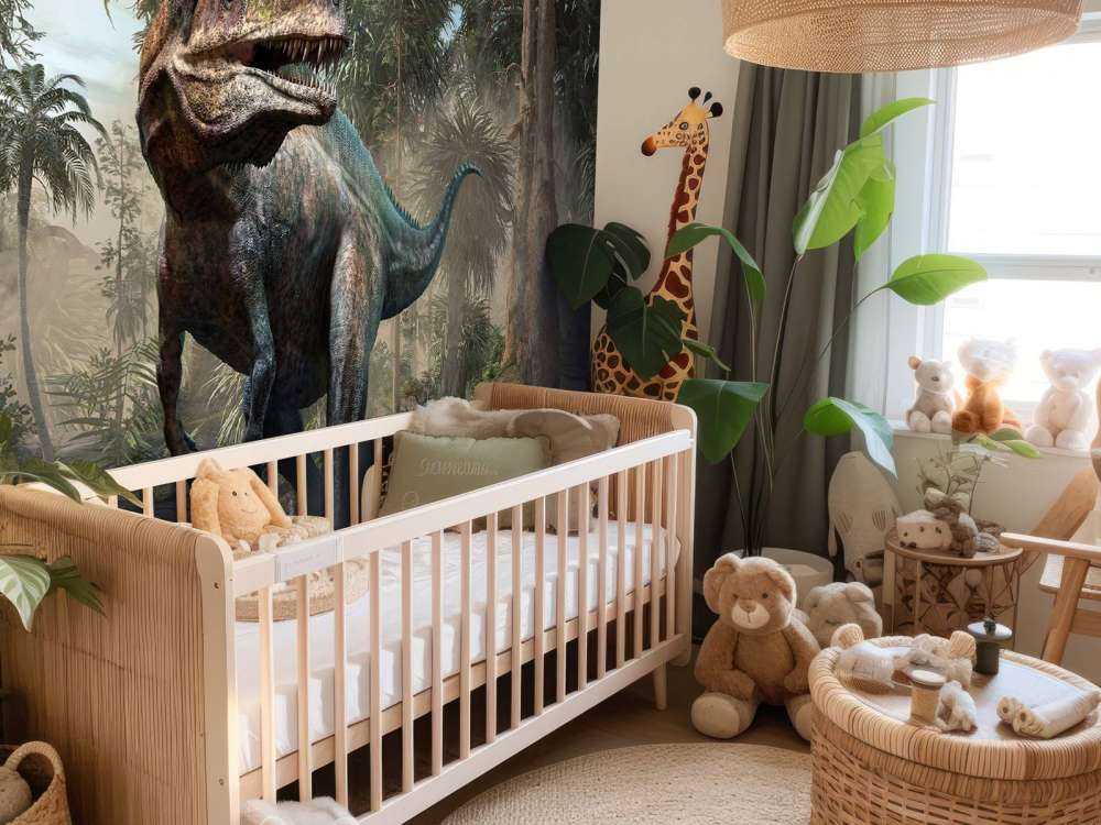 Acrocanthosaurus i skogen