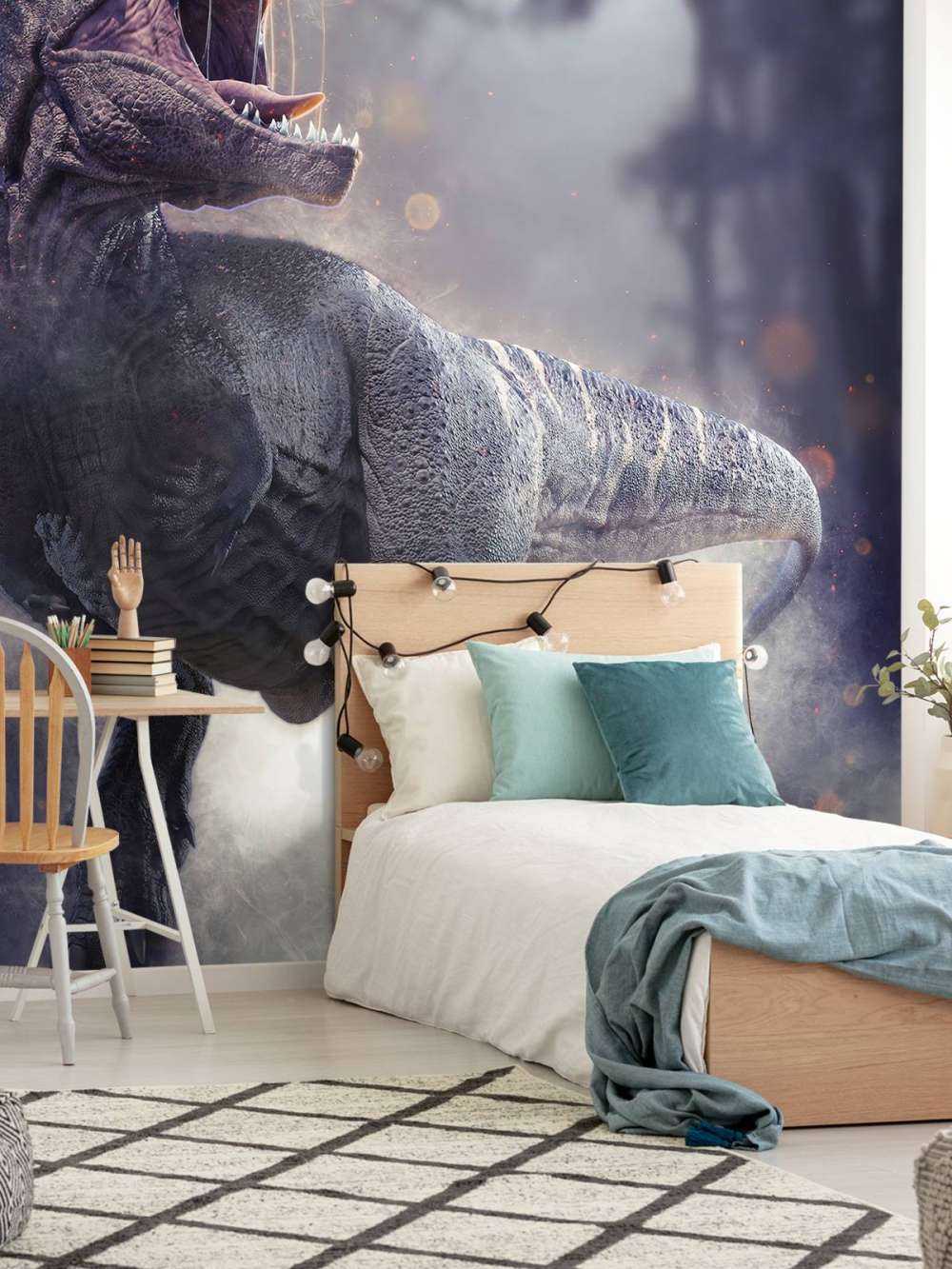 Tyrannosaurus Rex på natten