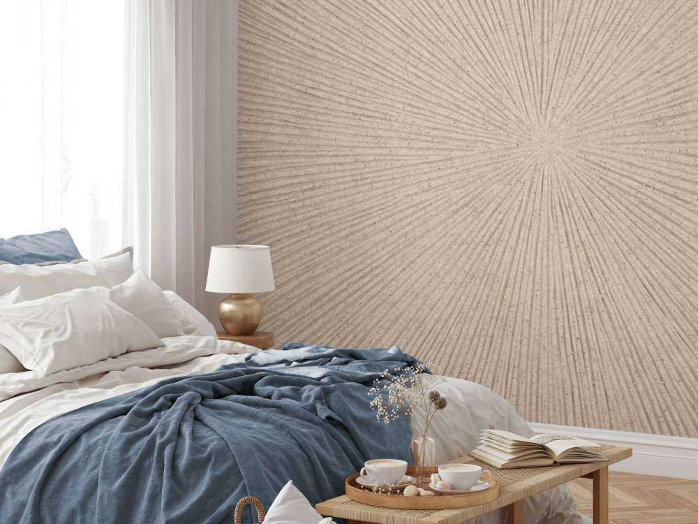 Textured Lines i beige