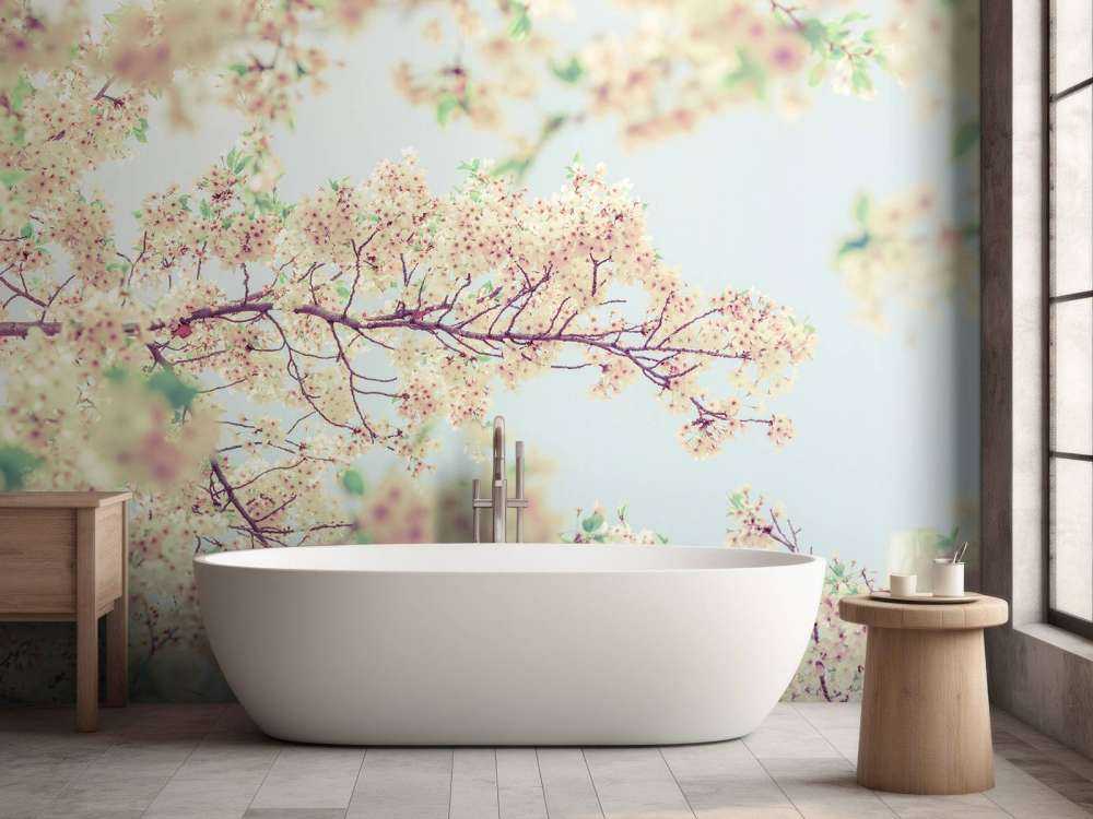 Blomblommor med vintage-look