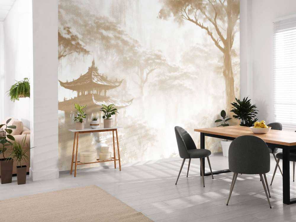 Dimma Orientalisk Paviljong, taupe