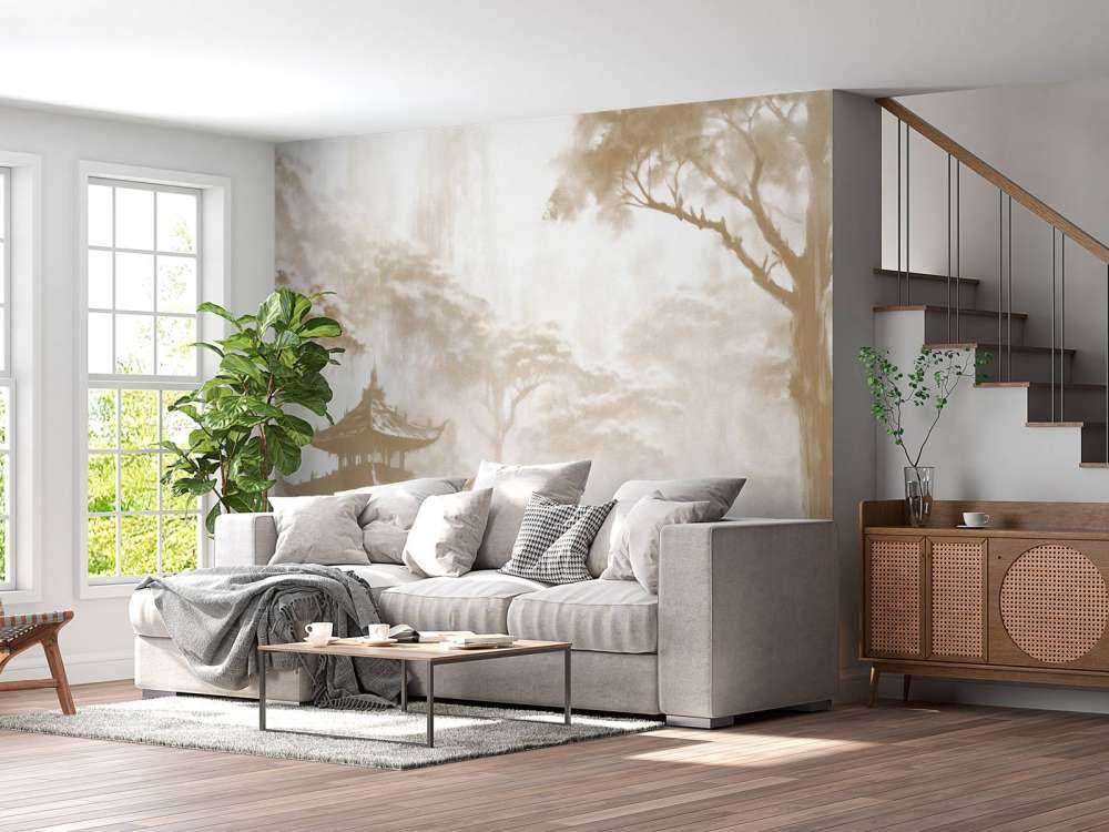 Dimma Orientalisk Paviljong, taupe