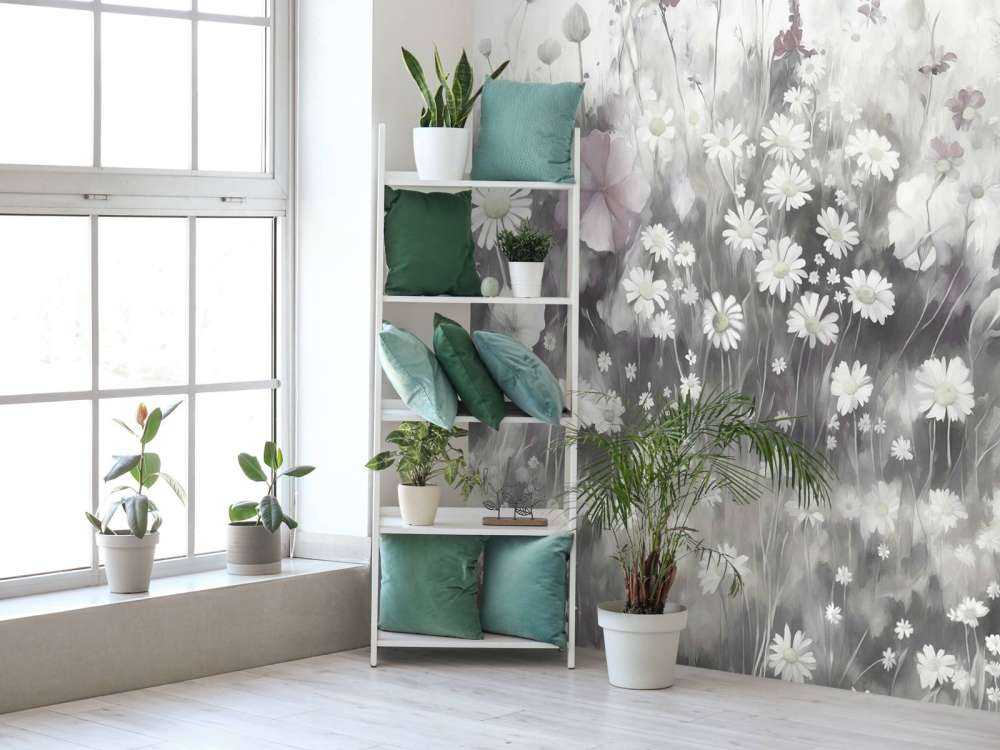 Frodig grönska av sommar kol