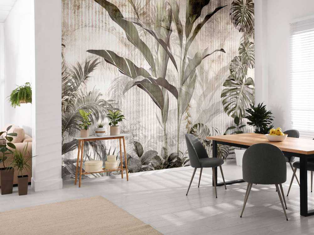 Botanisk vintage djungel