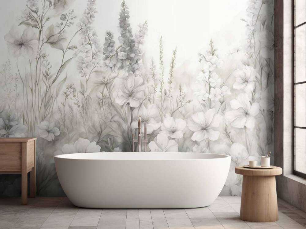 Öm engelsk trädgård - grön