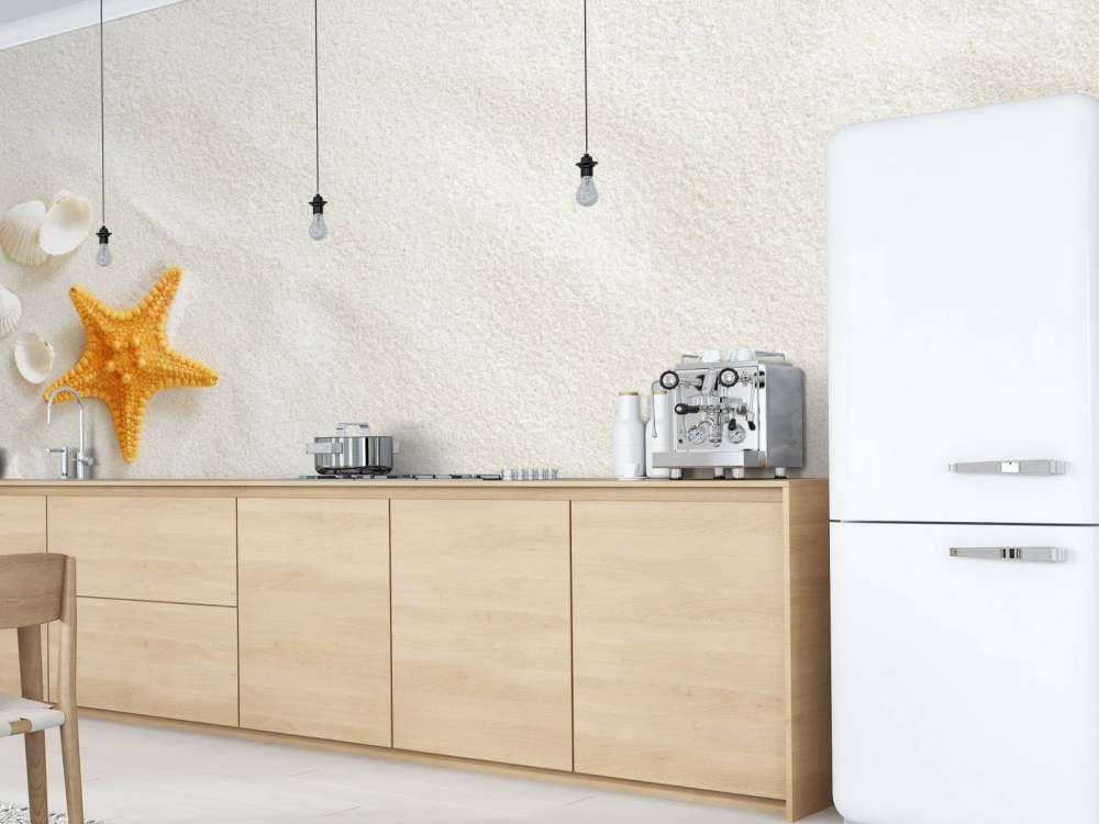 Sjöstjärna på vit sand