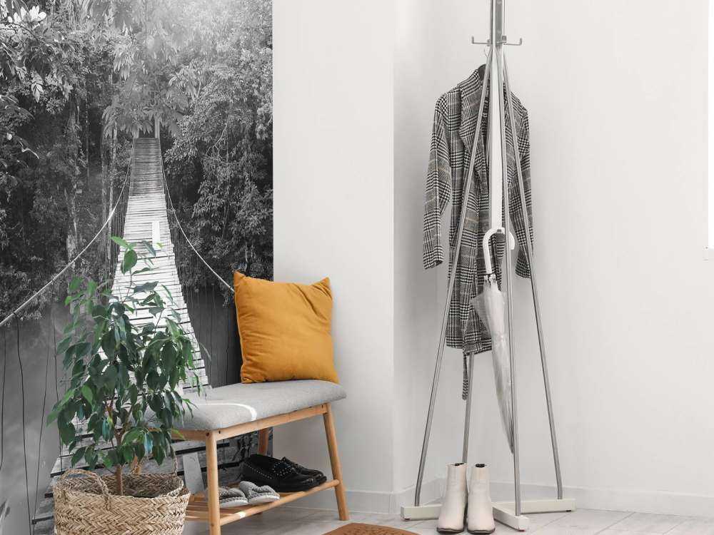 Hängbro svart och vit