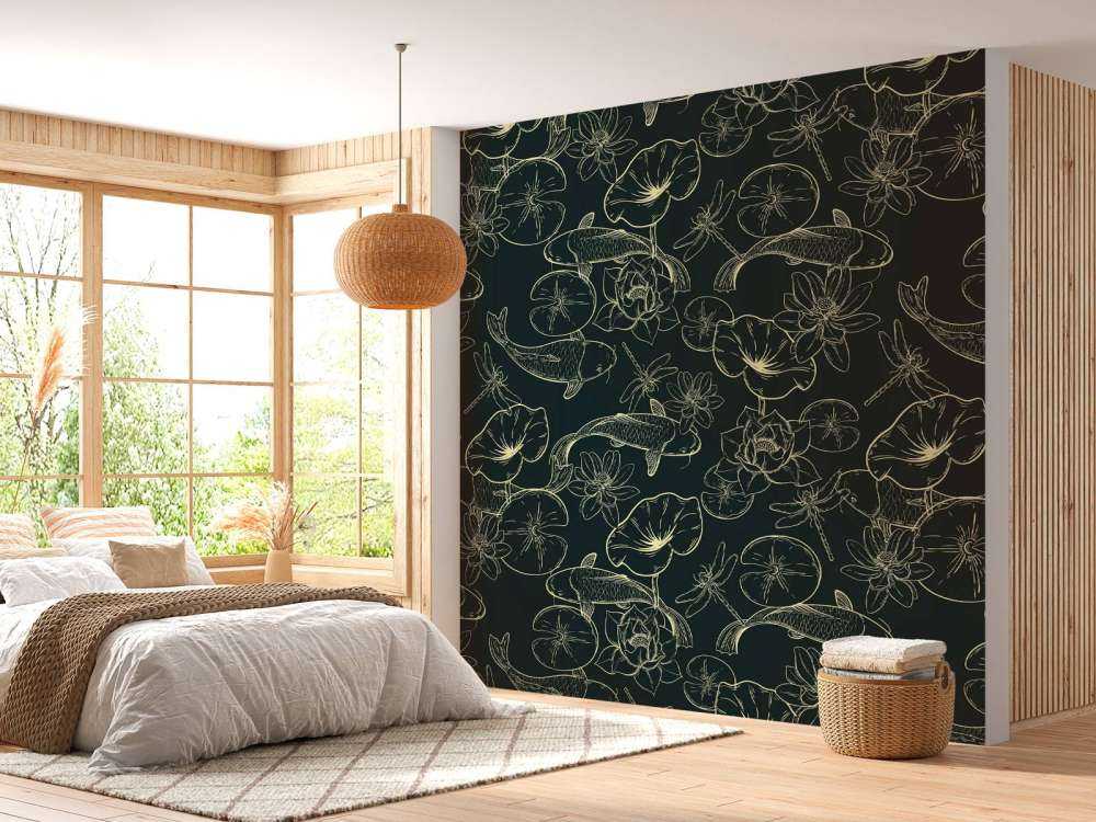 Karp och lotus