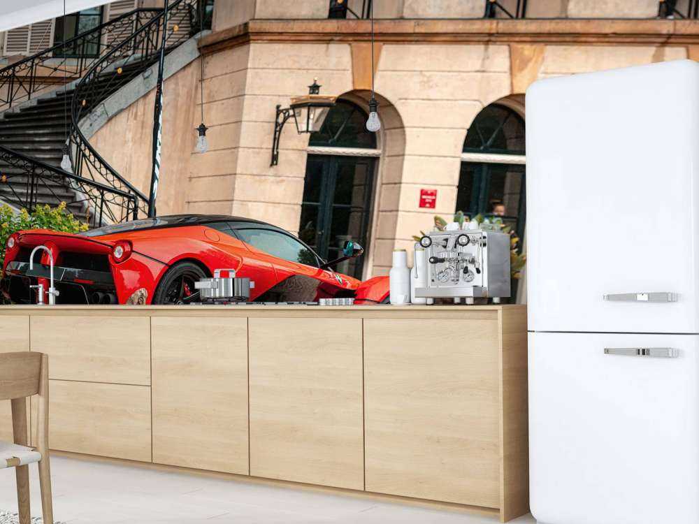 Ferrari laFerrari vid lyxvilla