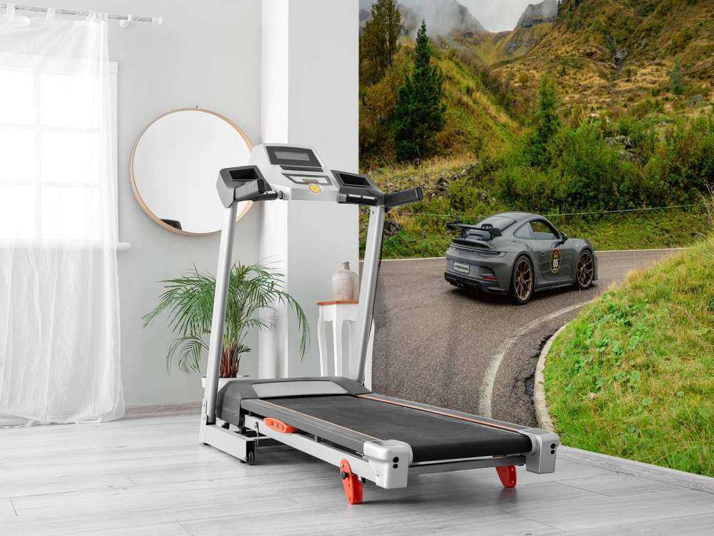 Sportvagn dörr bergdimma