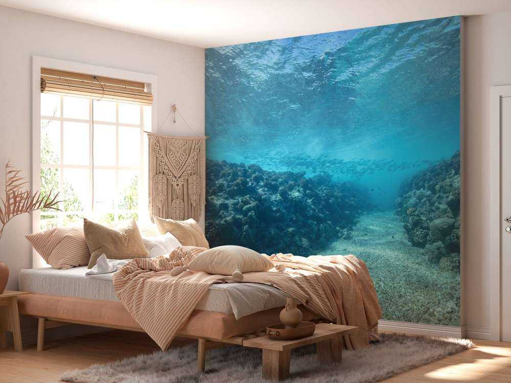 Undervattensvärld med koraller