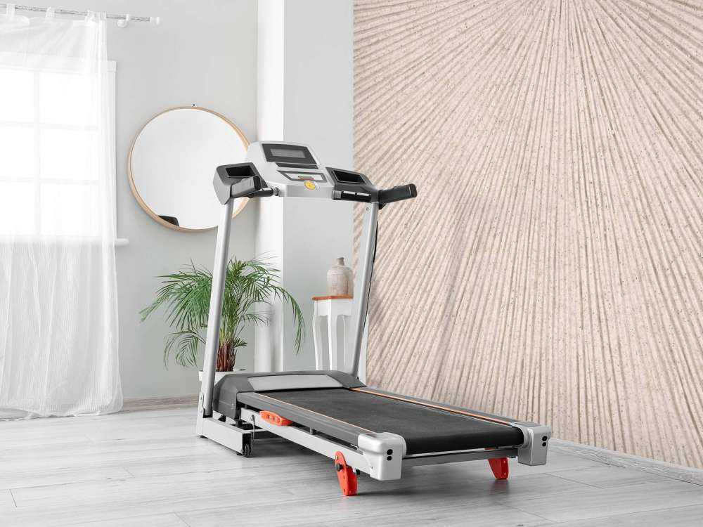 Textur med linjer i linnebrunt