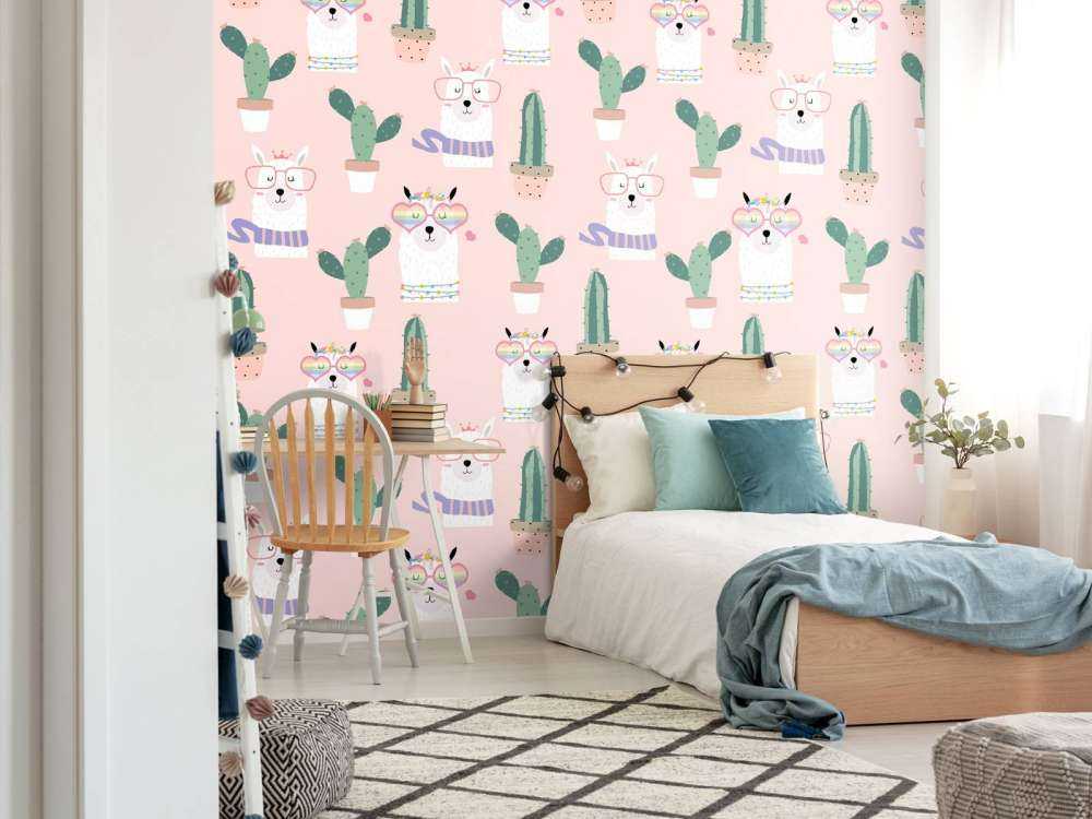 Kaktusar och lamadjur