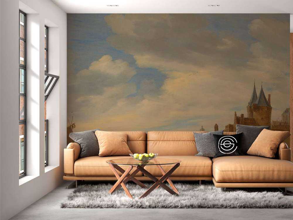 Vinterlandskap nära Arnhem