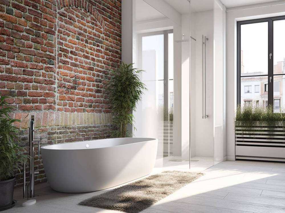 Gammal sprucken vägg