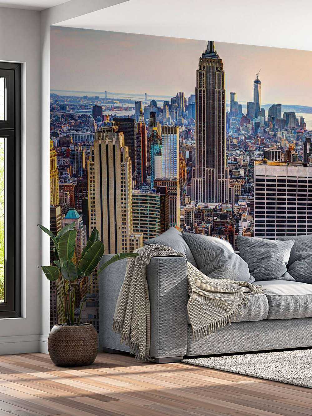 The Big Apple uppifrån