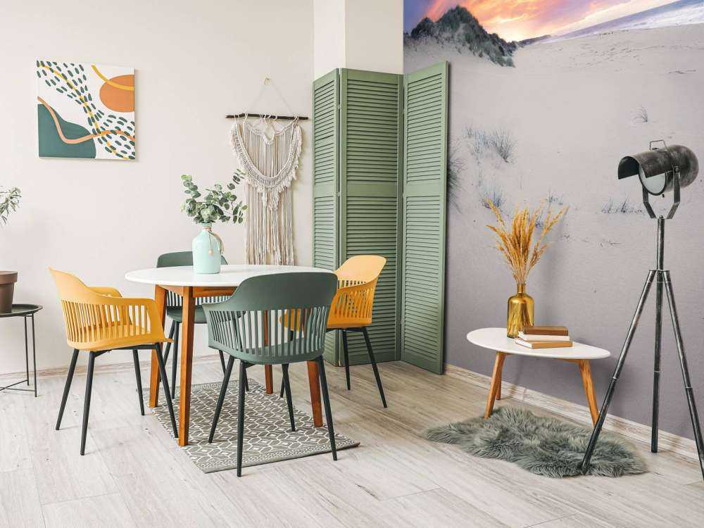 Soluppgång över sanddyner