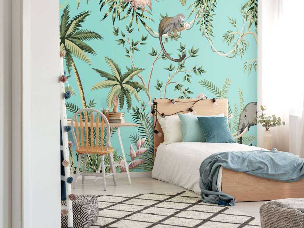 Elefant, flamingo och vänner