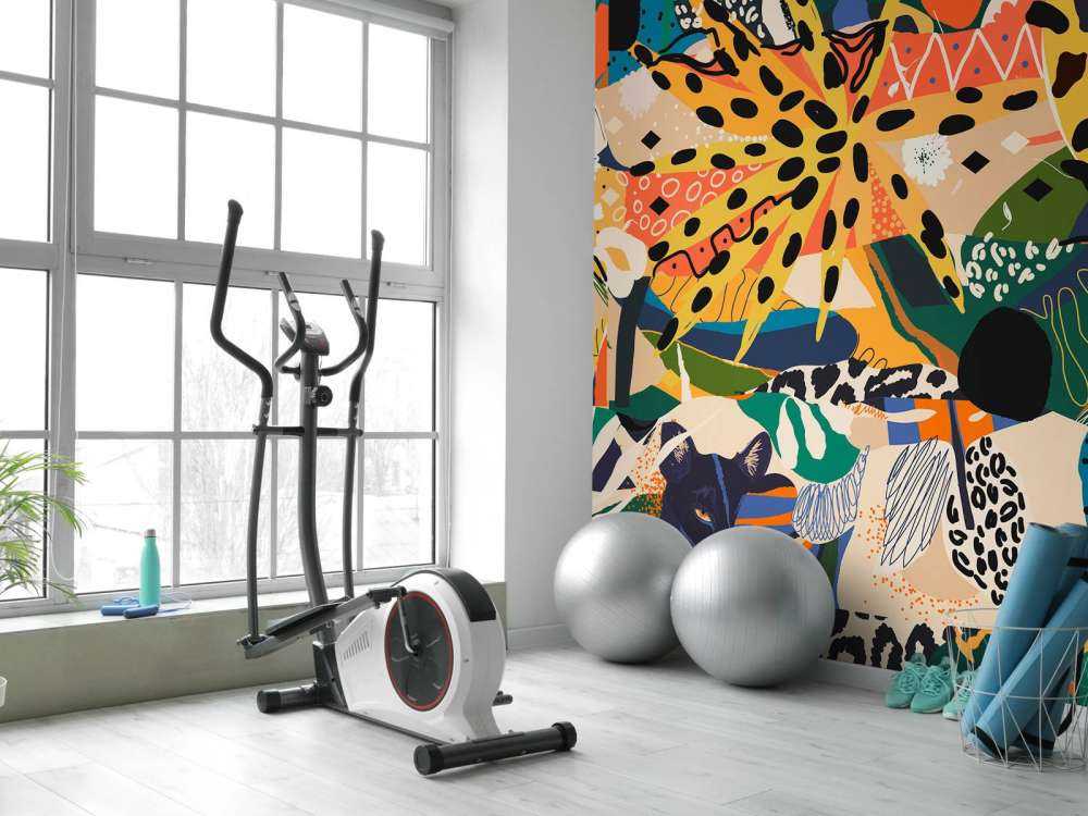 Exotisk illustration