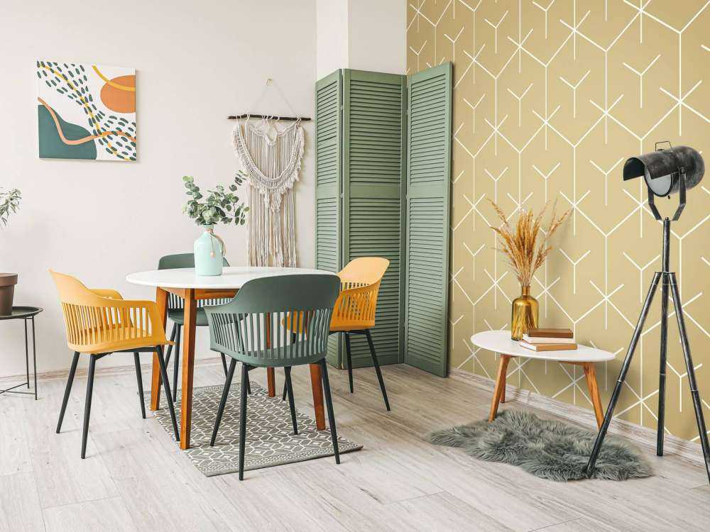 Geometriska sexhörningar, guld