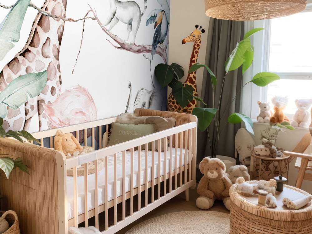 Akvarell afrikanska djur