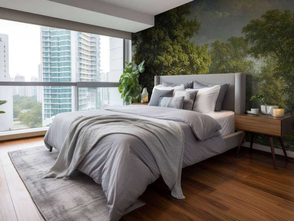 Udsigt over Bentheim skoven