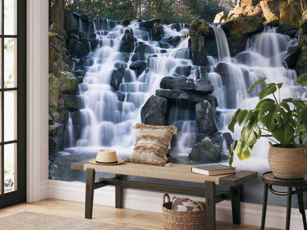 Vandfald om vinteren