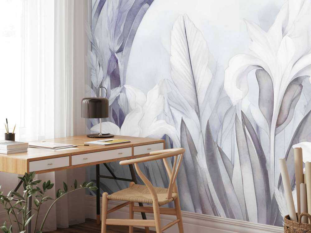 Iris ved solopgang lilla