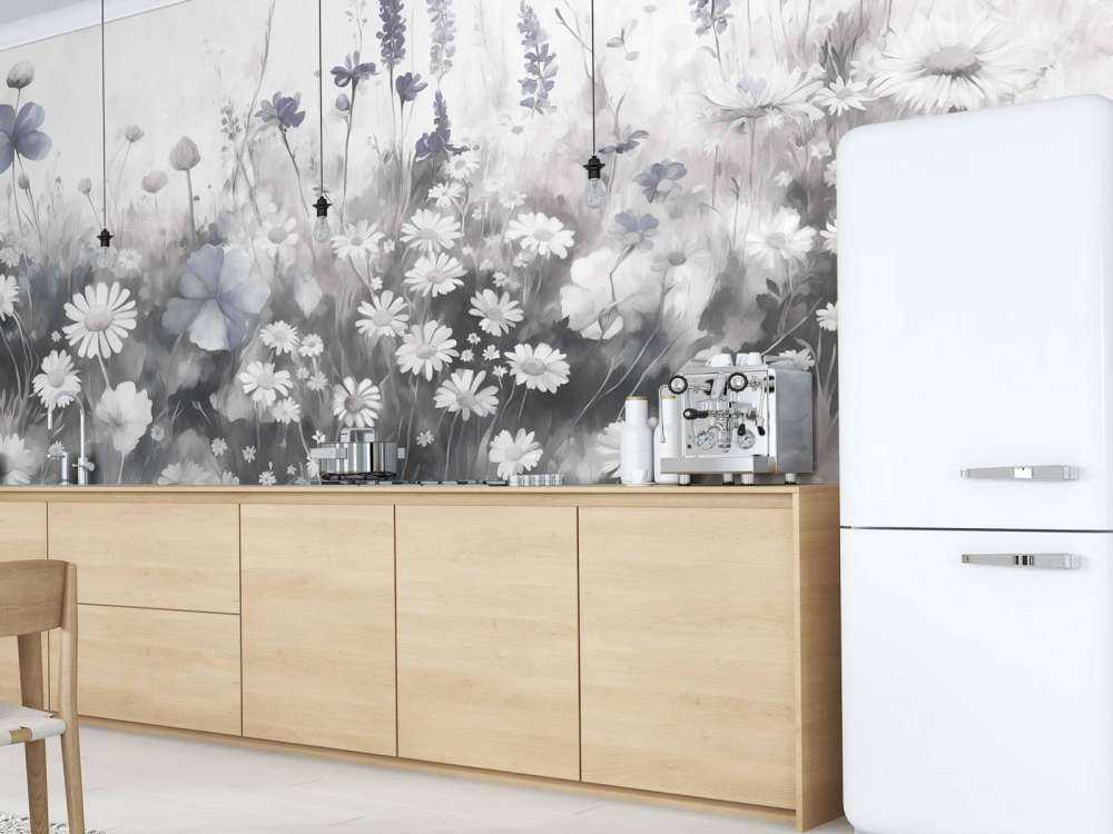 Frodig Grønne Sommer Blød Beige