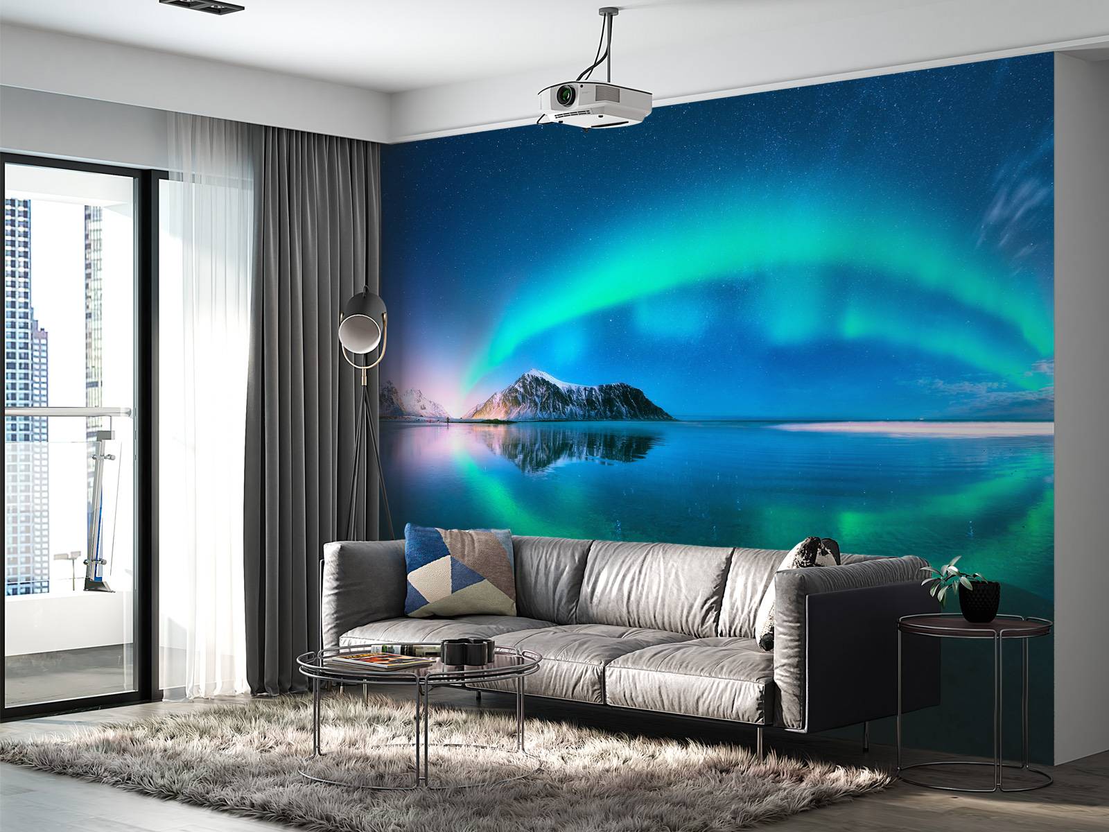 Reflekteret nordlys