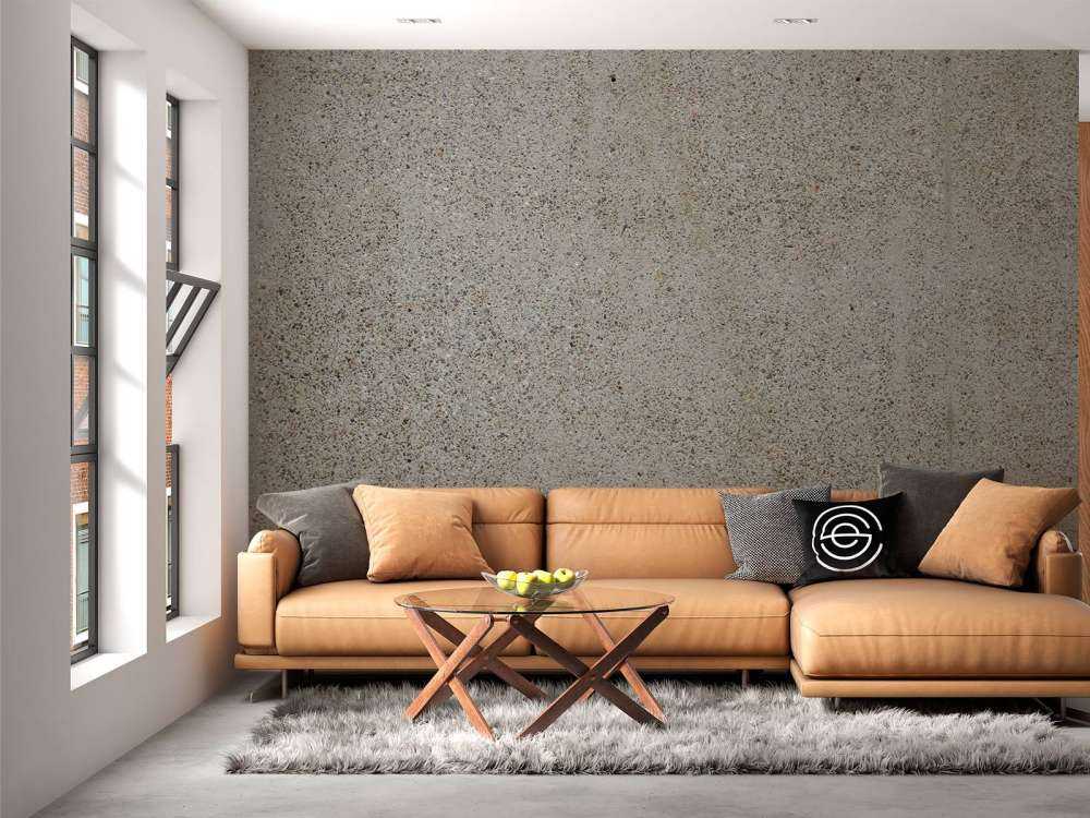 Beton med grove sten