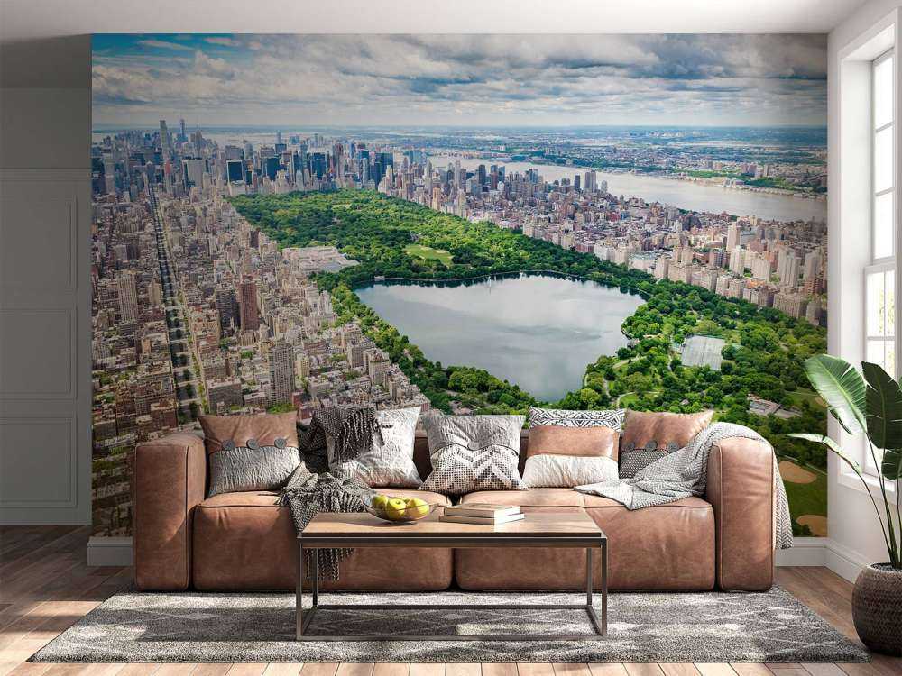 Skyline med Central Park