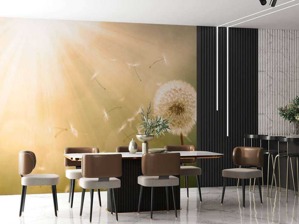 Mælkebøtte i vinden