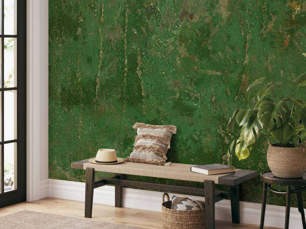 Grønt oxideret metal