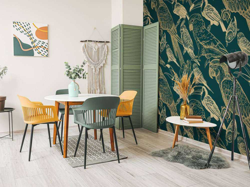 Papegøje og Toucan mønster