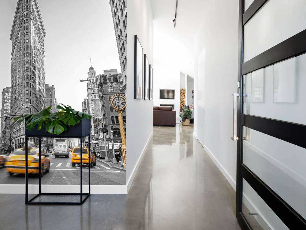 Optaget gade i New York