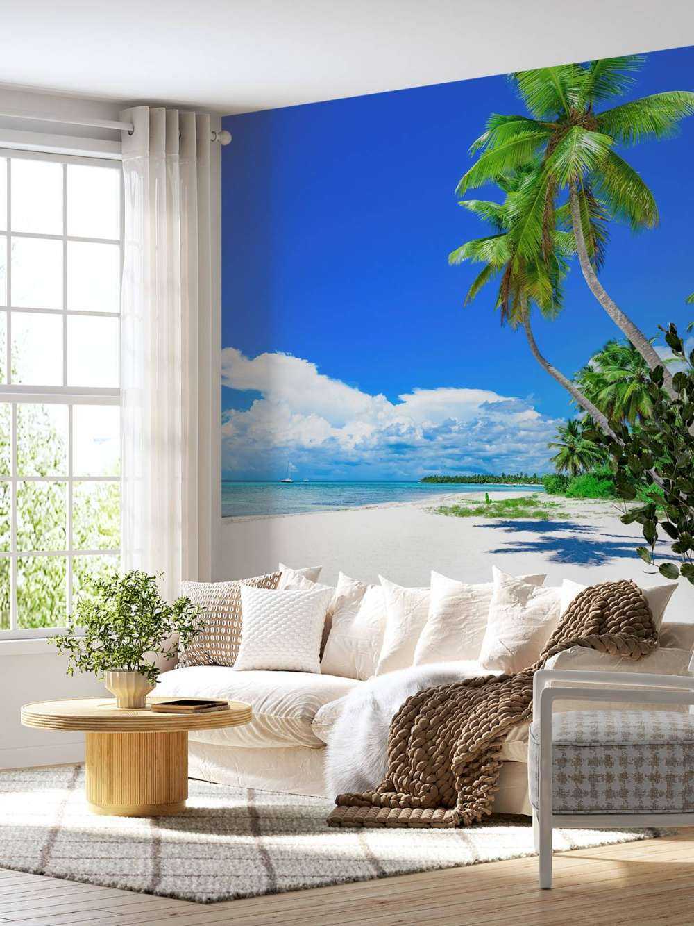 Himmelsk tropisk strand