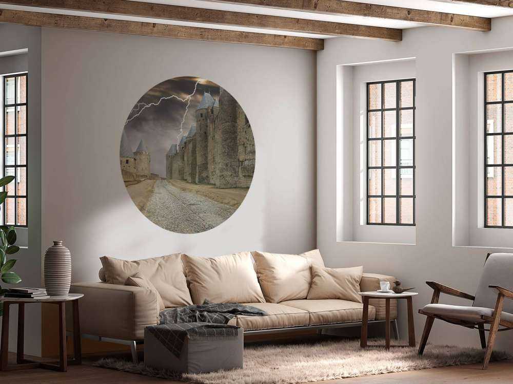 Tordenvær ved Castle