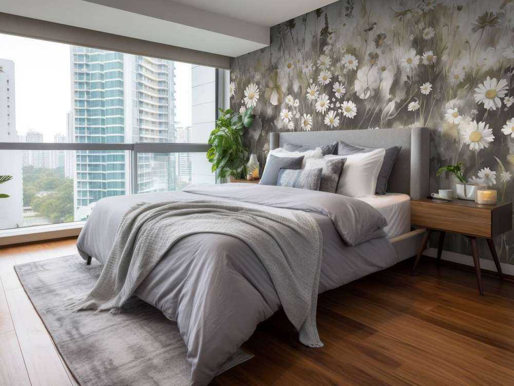 Frodig grønt av sommer varm taupe