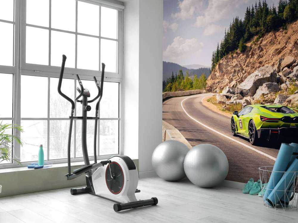 Lamborghini Revuelto i fjellene