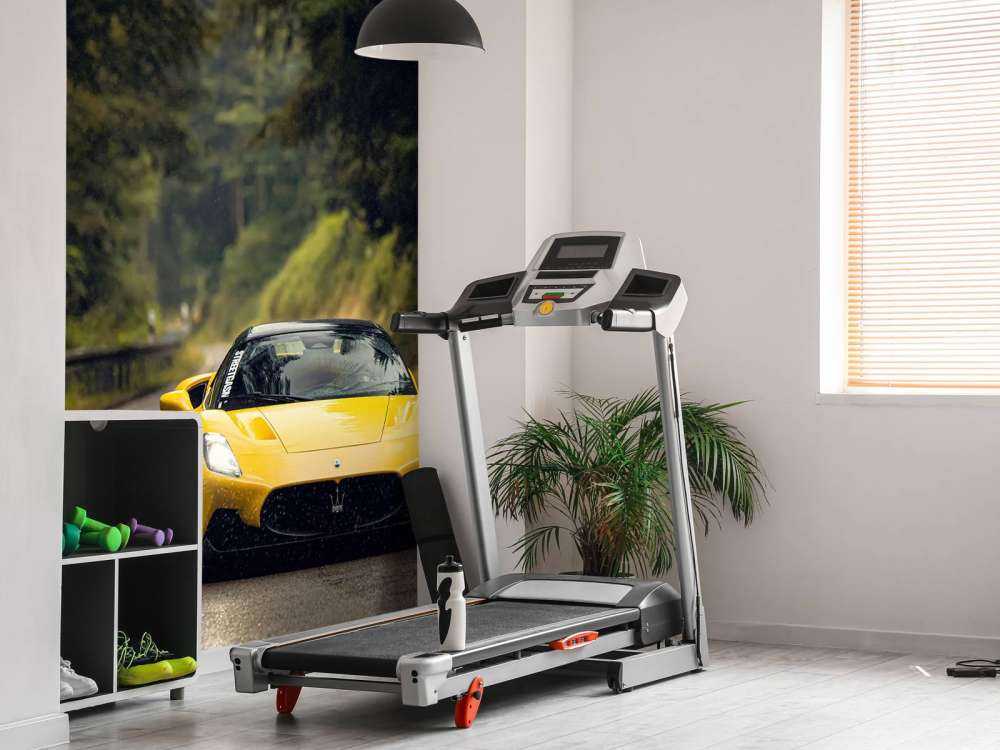 Maserati i den grønne skogen