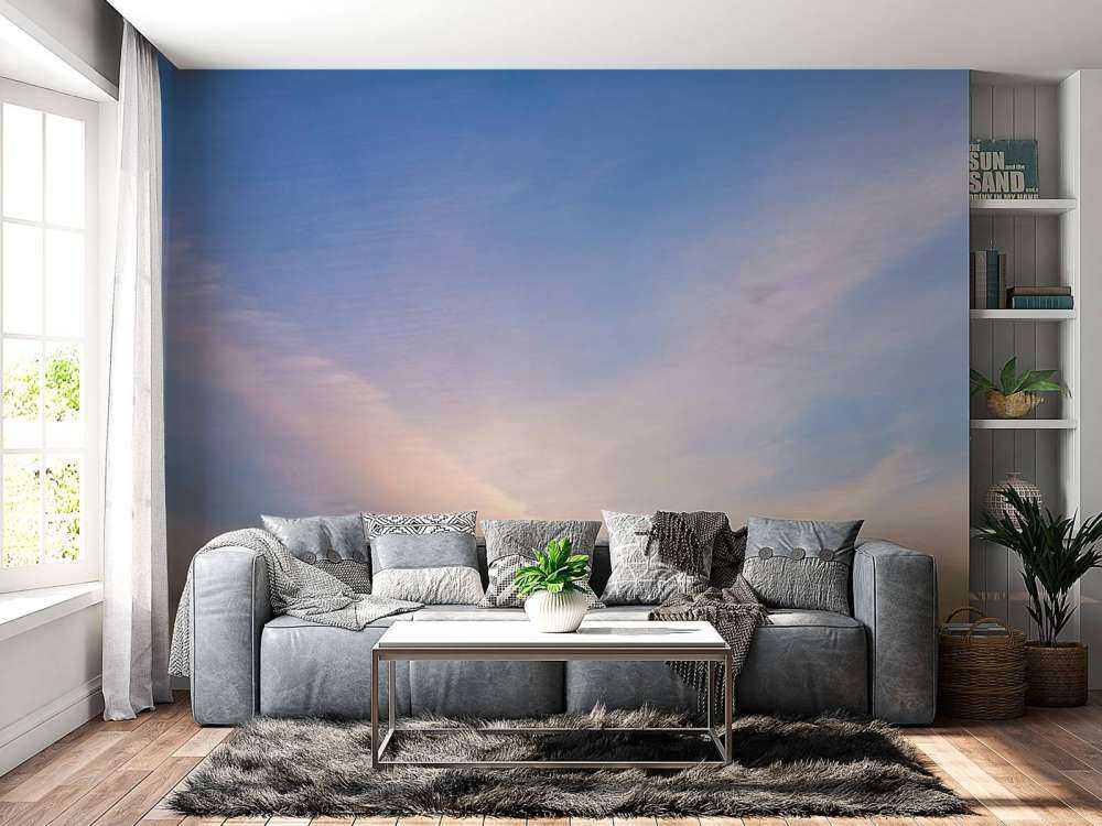 Vakker farget himmel