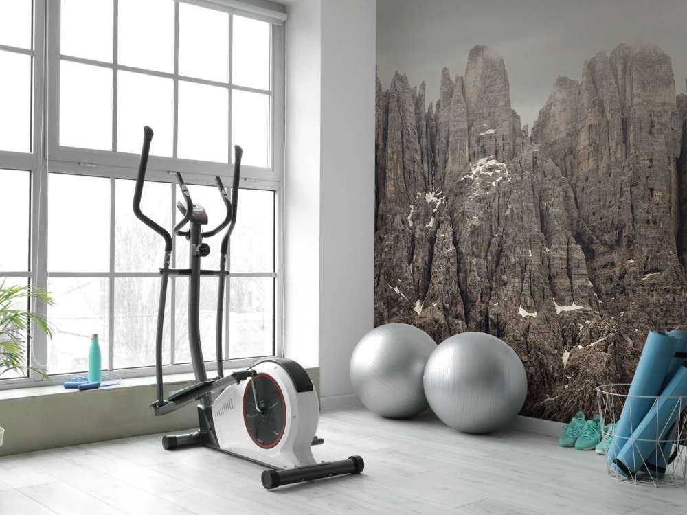 Fjelltopper i Dolomittene