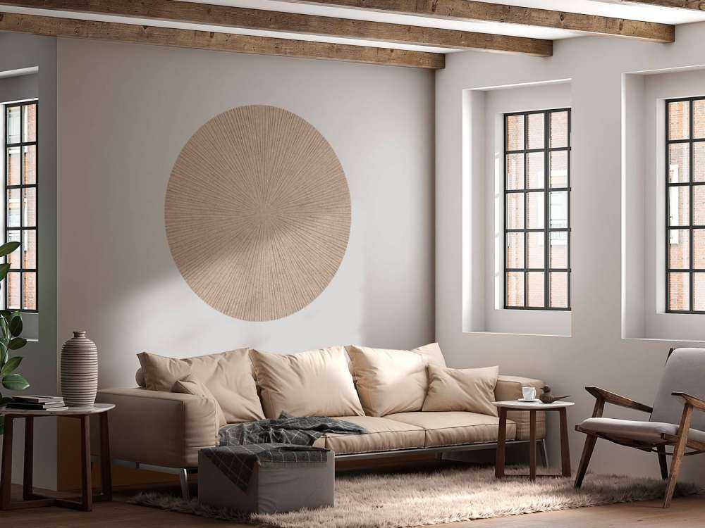 Struktur med linjer i beige