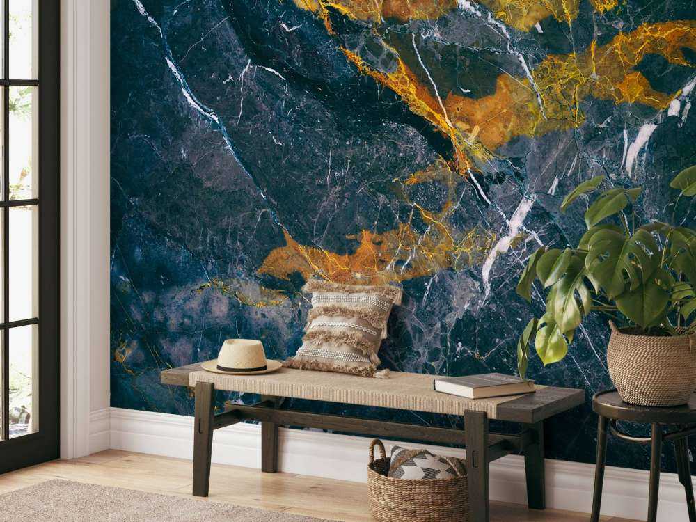 Sprukket marmor flammet marmor