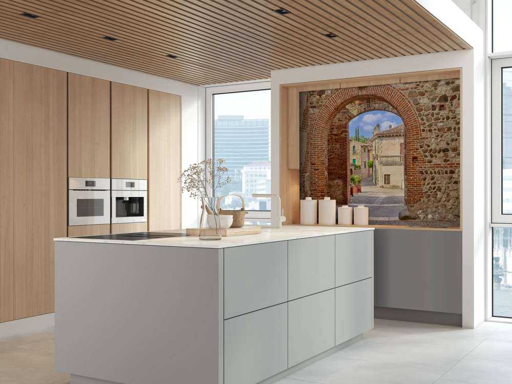 Passasje med dobbel bue