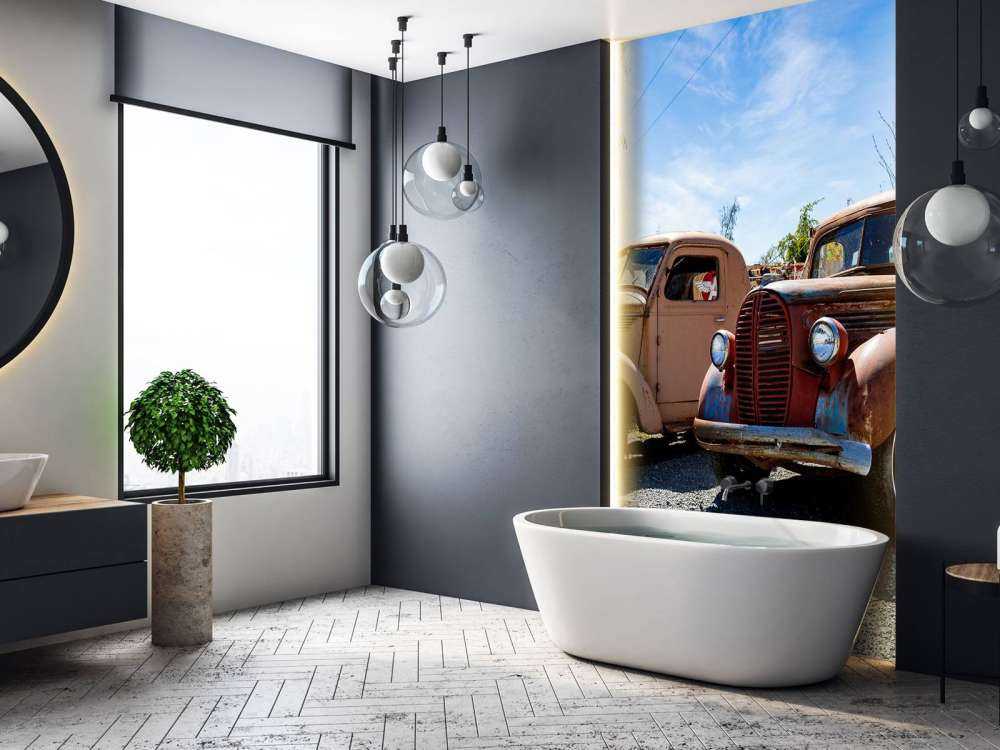 Rustne gamle lastebiler