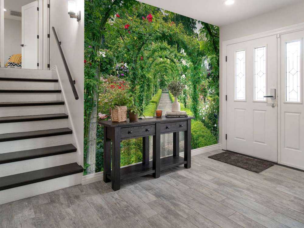 Sti gjennom rosenhagen