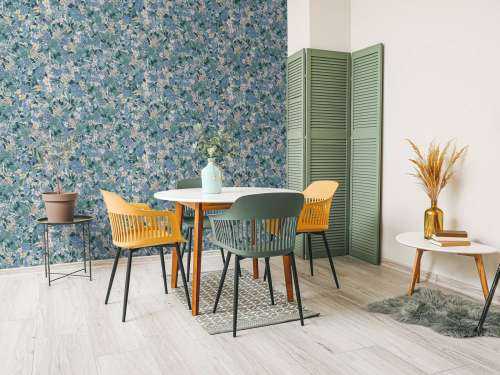 Floral Blossom Blue